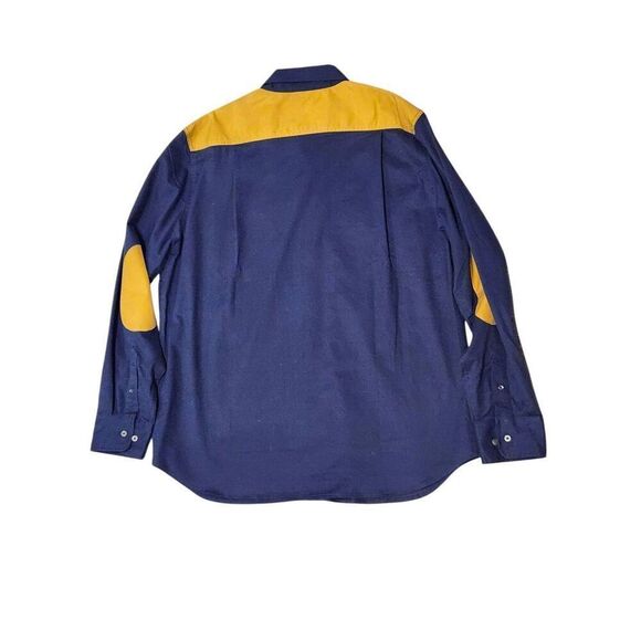 Southern Tide double chest pocket button up mens large Elbow pad Lyocell cotton. - Picture 7 of 7